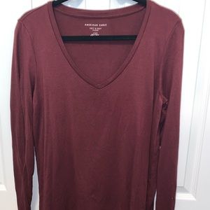 AE SOFT & SEXY v neck sweater